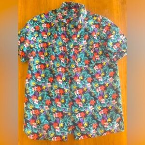 Urban Republic Floral Casual Button Down Shirt - Multicolor